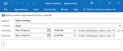 manila time zone in outlook|Set the time zone for a meeting or appointment in Outlook.